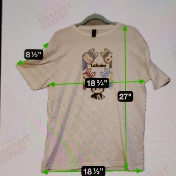 Labubu Graphic Soft T-Shirt - Picture 4 of 6